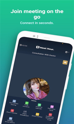 Meet Hour视频会议手机版app截图