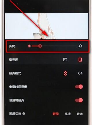 网易漫画app设置亮度的详细操作是什么图5