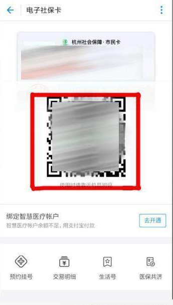 支付宝中使用电子社保卡的具体操作流程是什么图5