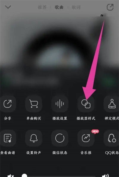 QQ音乐怎么调节唱片转速 QQ音乐设置唱片旋转速度方法介绍图2