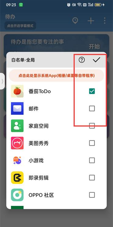 番茄todo白名单要如何设置 番茄todo白名单设置指南图4