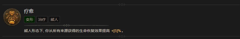 暗黑破坏神4疗愈技能有什么效果 暗黑破坏神4疗愈技能效果分享图1