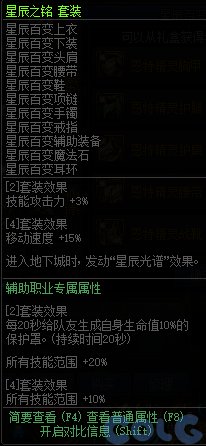 dnf小百变套装属性介绍图1